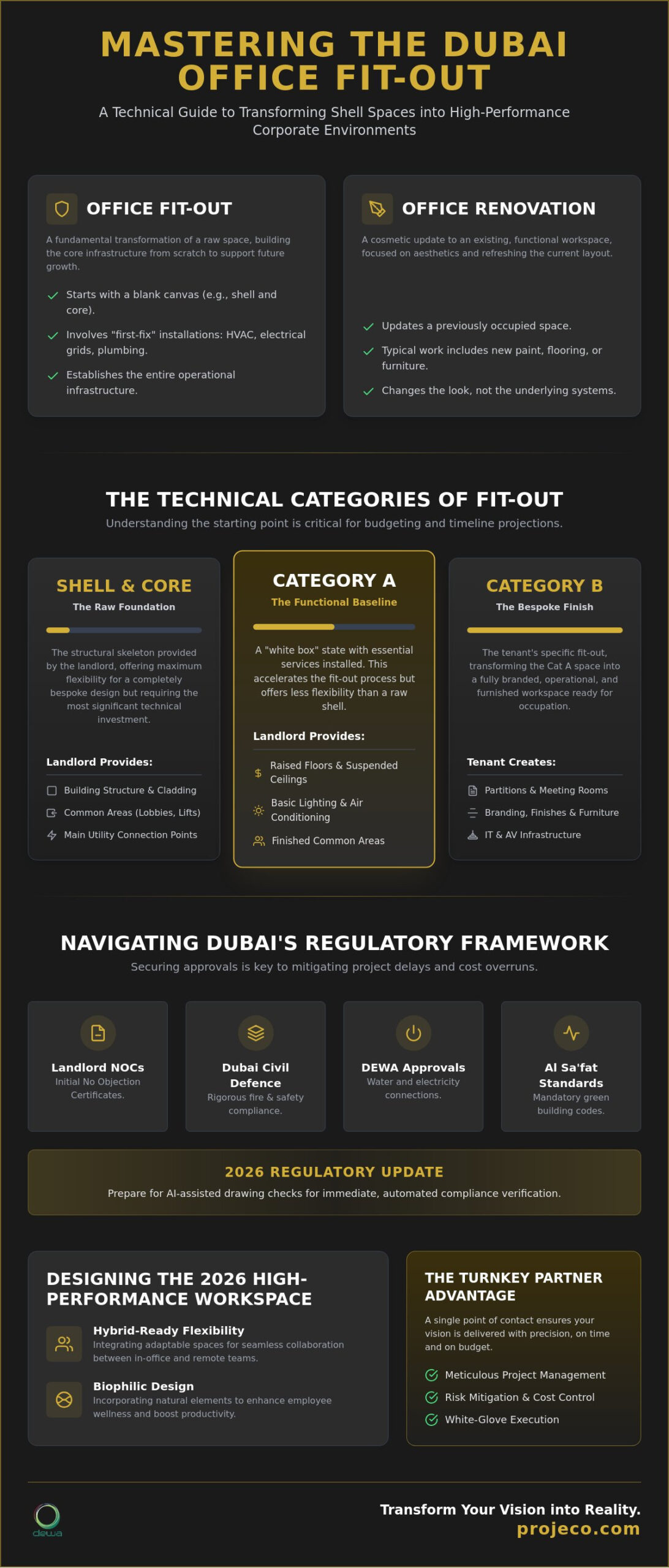 The Lifecycle of a Premium Office Fit Out: A 2026 Guide for Dubai Businesses