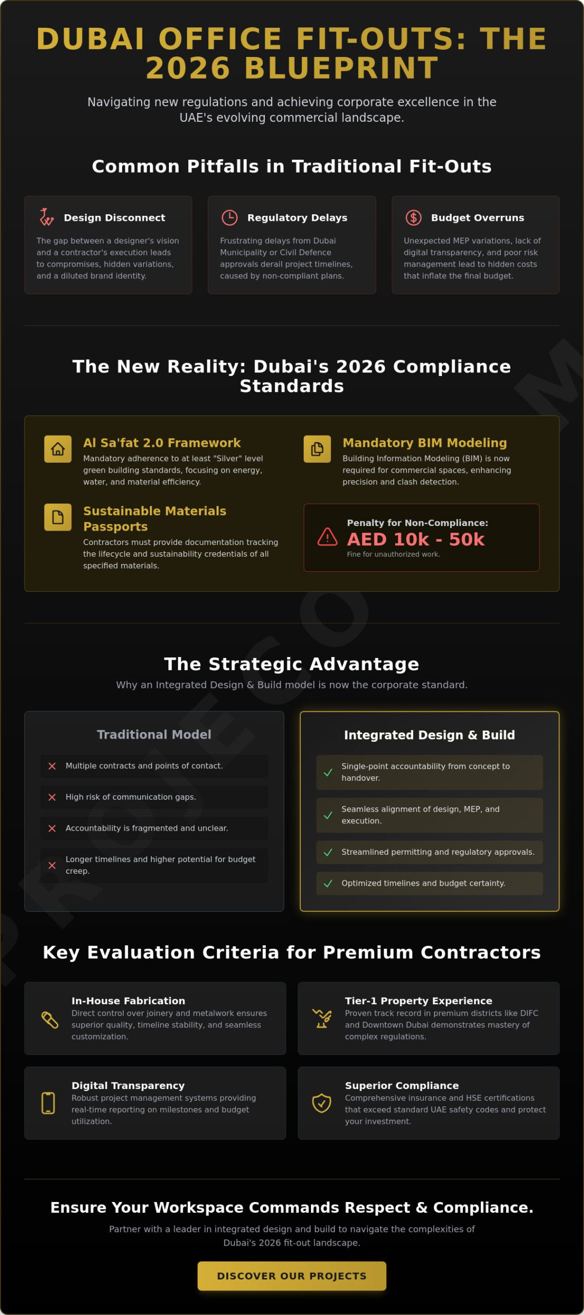 Top Office Fit Out Companies in Dubai: An Elite Review for 2026