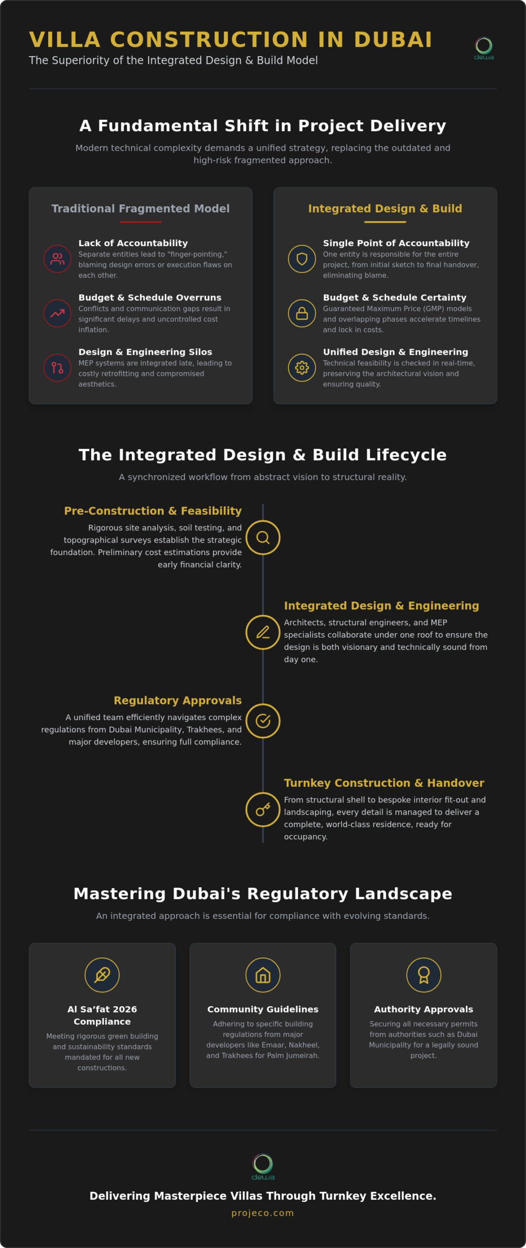 Villa Construction Design and Build Dubai: The 2026 Luxury Handbook