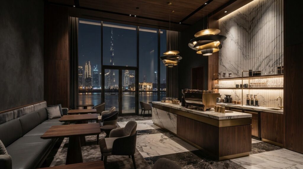 Luxury Cafe Fit Out Dubai: The 2026 Guide to Bespoke F&B Interiors