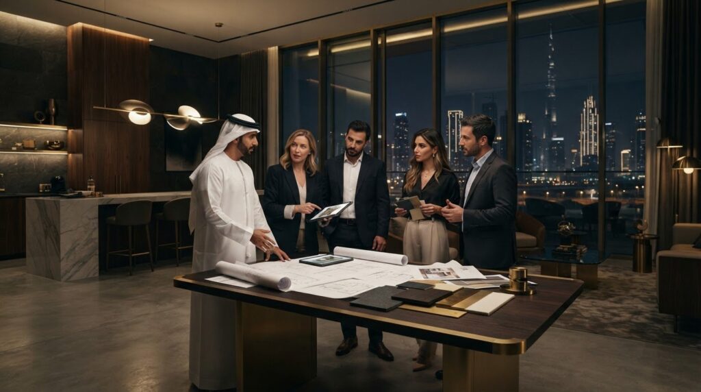 Upscale Commercial Interior Coordination in Dubai: A Buyer’s Guide