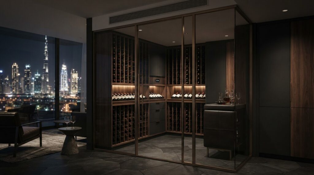 Exclusive Climate-Controlled Wine Cellar Fit-Out in the UAE: A Design and Delivery Guide