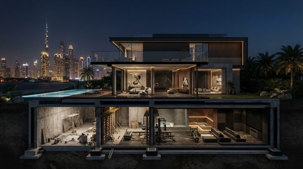 Luxury Basement Structural Renovation in the UAE: A 2026 Buyer’s Guide