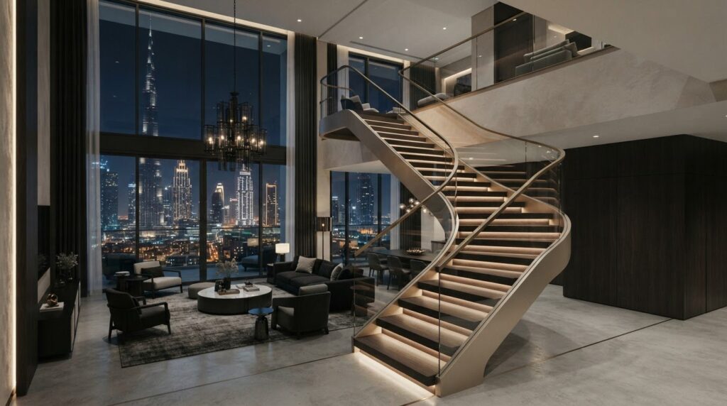 Upscale Duplex Staircase Remodeling in Dubai: A Design and Project Guide