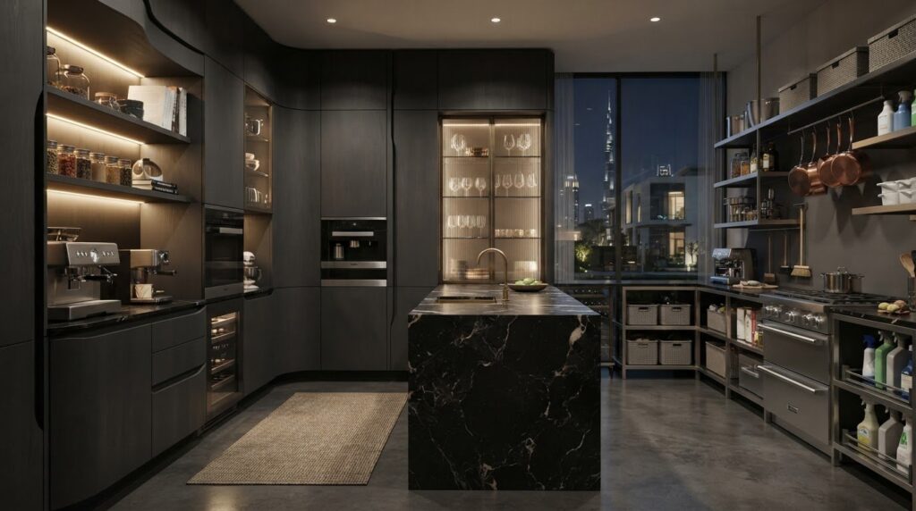Upscale Pantry and Service Area Interior Buildout in Dubai: 2026 Guide